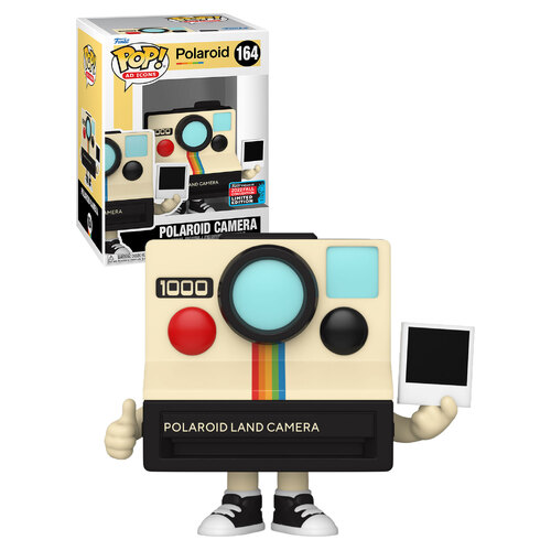 Funko POP! Ad Icons Polaroid #164 Polaroid Camera - 2022 New York Comic Con (NYCC) Limited Edition - New, Mint Condition