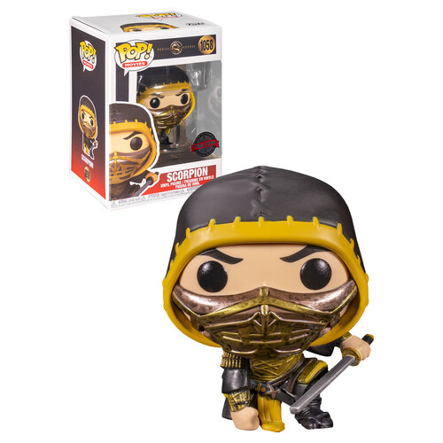 Funko POP! Movies Mortal Kombat #1058 Scorpion (Crouching) - New, Mint Condition