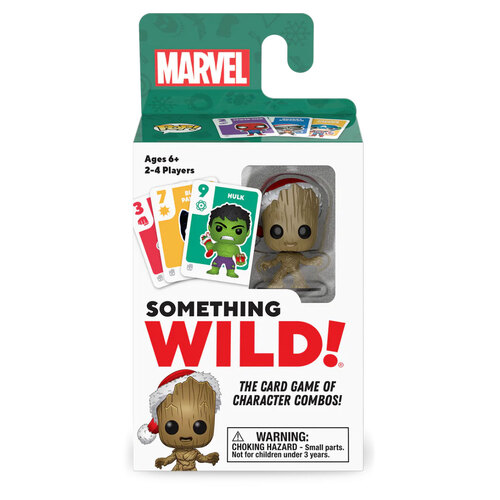 Funko Something Wild! Marvel Holiday Baby Groot Card Game - New, Sealed