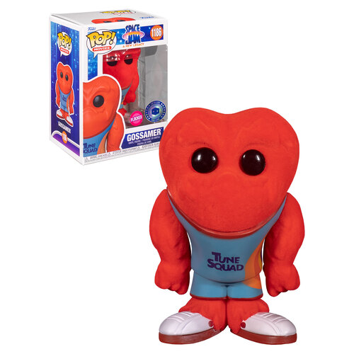 Funko POP! Movies Space Jam #1186 Gossamer (Flocked) - Limited PopInABox Exclusive - New, Mint Condition