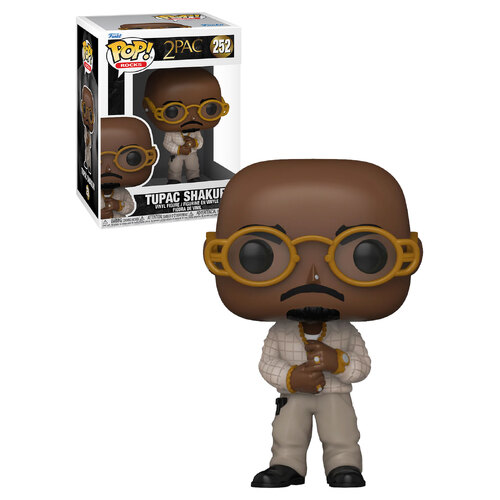 Funko POP! Rocks 2PAC #252 Tupac Shakur (Loyal To The Game) - New, Mint Condition