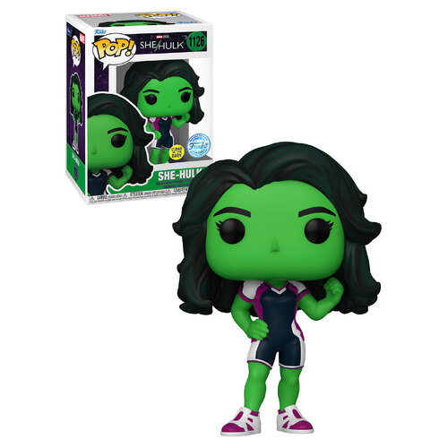 Funko POP! Marvel She-Hulk #1126 She-Hulk (Glows In The Dark) - New, Mint Condition