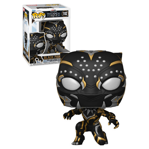 Funko POP! Marvel Black Panther: Wakanda Forever #1102 Black Panther - New, Mint Condition