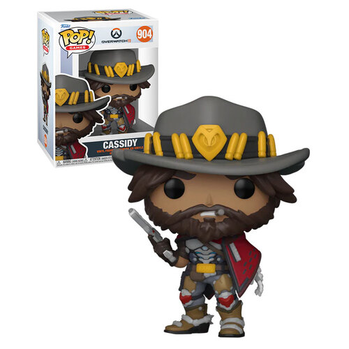 Funko POP! Games Overwatch 2 #904 Cassidy - New, Mint Condition