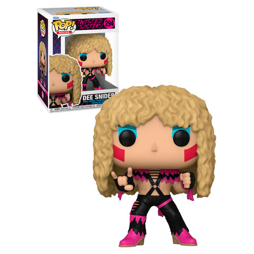 Funko POP! Rocks Twisted Sister #294 Dee Snider - New, Mint Condition