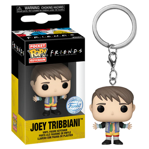 Funko Pocket POP! Keychain Friends #59193 Joey Tribbiani (In Chandler's Clothes) - New, Mint Condition