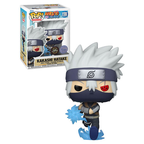 Funko POP! Animation Naruto Shippuden #1199 Kakashi Hatake (Young) - Limited Glow Chase Edition - New, Mint Condition