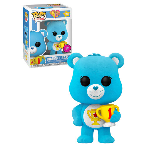 Funko POP! Animation Care Bears #1203 Champ Bear - Limited Chase Edition - New, Mint Condition