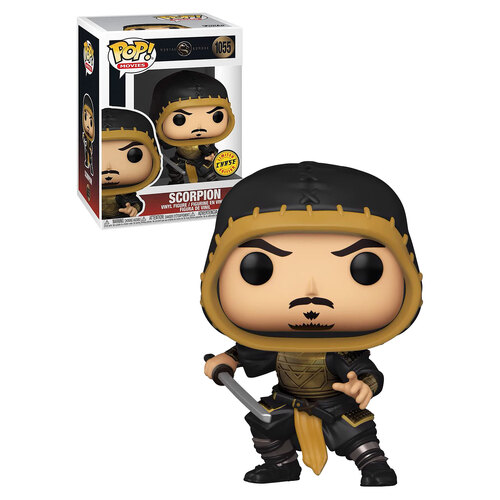 Funko POP! Movies Mortal Kombat #1055 Scorpion (Metallic) - Limited Chase Edition - New, Mint Condition