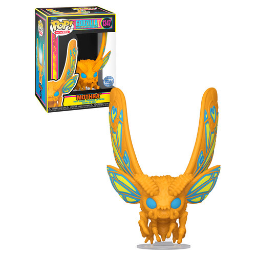 Funko POP! Movies Godzilla #68723 Mothra (Black Light) - New, Mint Condition