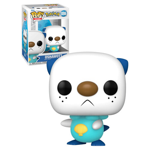 Funko POP! Games Pokemon #886 Oshawott - New, Mint Condition