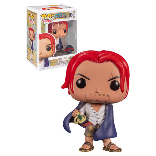 Funko POP! Animation One Piece #939 Shanks - New, Mint Condition