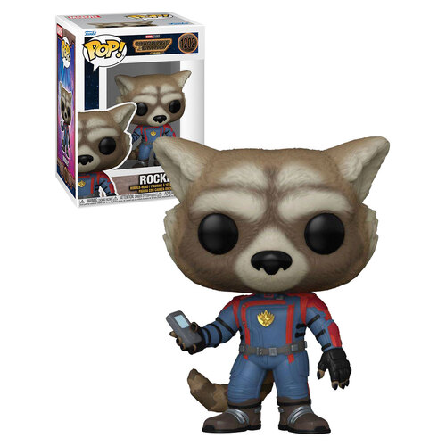 Funko POP! Marvel Guardians Of The Galaxy 3 #1202 Rocket - New, Mint Condition