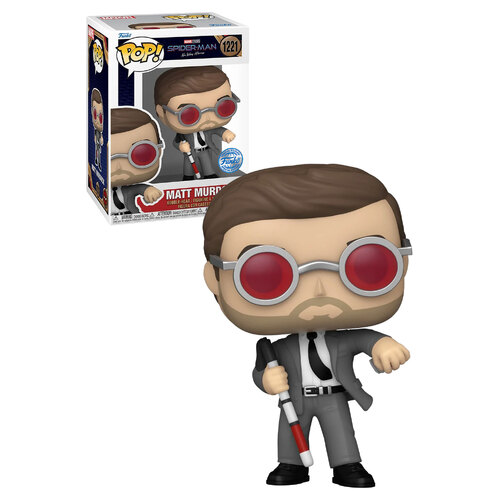 Funko POP! Marvel Spider-Man No Way Home #1221 Matt Murdock With Brick - New, Mint Condition