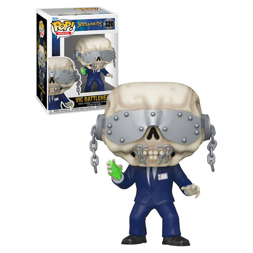 Funko POP! Rocks Megadeth #320 Vic Rattlehead - New, Mint Condition