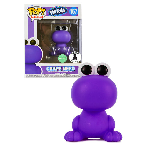 Funko POP! Ad Icons Nerds #167 Grape Nerd (Scented) - Limited It Sugar Exclusive - New, Mint Condition