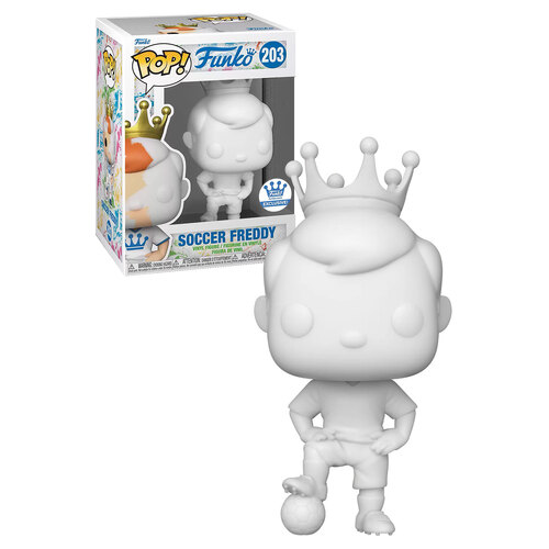 Funko POP! Freddy Funko #203 Soccer Freddy (DIY) - Limited Funko Shop Exclusive - New, Mint Condition