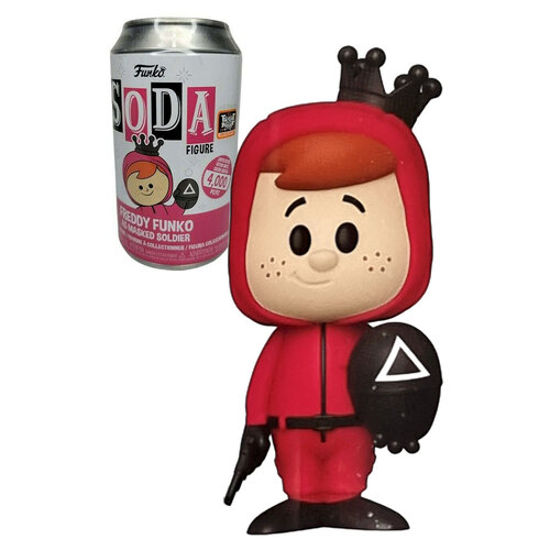 Funko Soda Figure - Freddy Funko #66786 Freddy Funko As Masked Soldier (4,000 Pcs) - New, Sealed