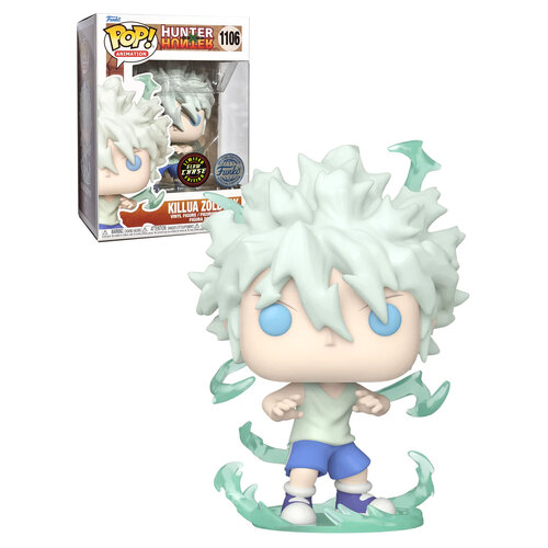 Funko POP! Animation Hunter x Hunter #1106 Killua Zoldyck - Limited Glow Chase Edition - New, Mint Condition