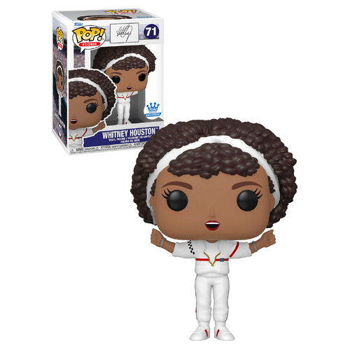 Funko POP! Rocks Whitney #71 Whitney Houston In Super Bowl Outfit - Limited Funko Shop Exclusive - New, Mint Condition