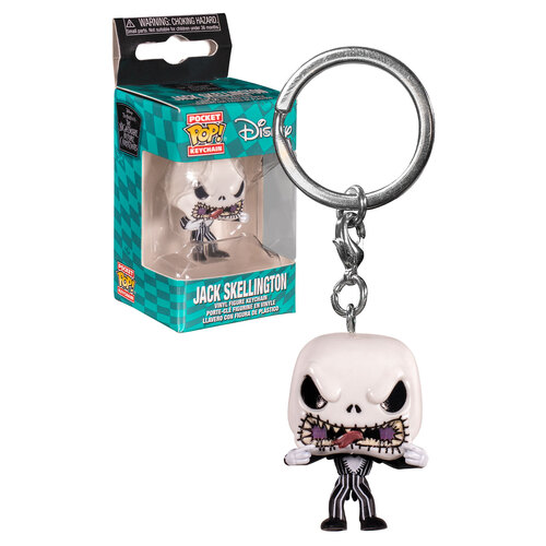 Funko POCKET POP! Keychain Disney The Nightmare Before Christmas - Jack Skellington (Scary Face) - New, Mint Condition