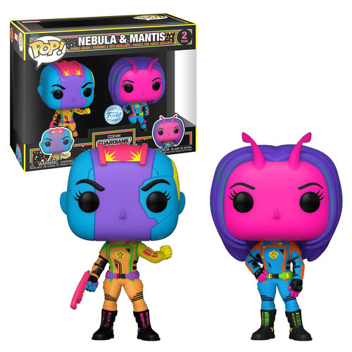 Funko POP! Marvel Guardians Of The Galaxy 3 Nebula & Mantis 2 Pack - New, Mint Condition