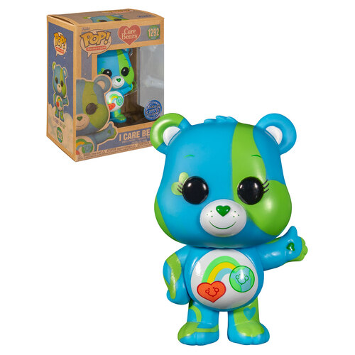 Funko POP! Animation Care Bears #1292 - I Care Bear (Earth Day 2023) - New, Mint Condition
