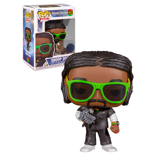 Funko POP! Rocks Snoop Dogg #324 Snoop Dogg In Tracksuit - New, Mint Condition