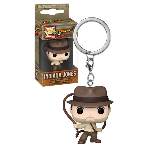 Funko Pocket POP! Keychain Indiana Jones #59256 Indiana Jones (With Whip) - New, Mint Condition