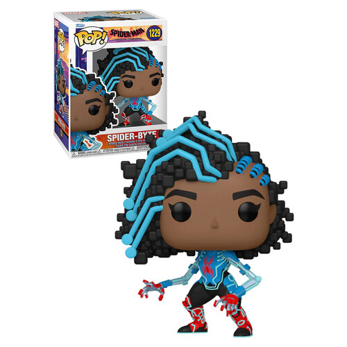 Funko POP! Marvel Spider-Man Across The Spider-Verse #1229 Spider-Byte - New, Mint Condition