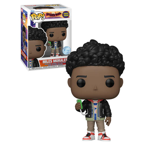 Funko POP! Marvel Spider-Man Across The Spider-Verse #1233 Miles Morales - New, Mint Condition