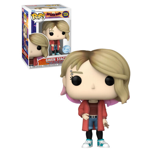 Funko POP! Marvel Spider-Man Across The Spider-Verse #1234 Gwen Stacy - New, Mint Condition