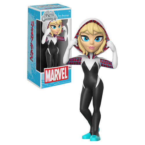 Funko Rock Candy Figure Spider-Man Across The Spider-verse #11684 Spider-Gwen (Unmasked) - New, Mint Condition