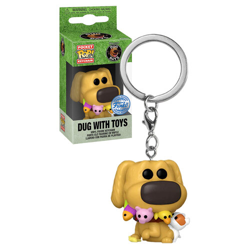 Funko Pocket POP! Keychain Up #73710 Dug With Toys - New, Mint Condition