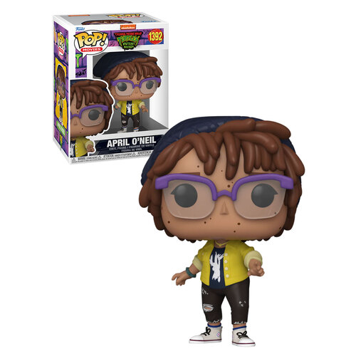 Funko POP! Movies Teenage Mutant Ninja Turtles Mutant Mayhem #1392 April O'Neil - New, Mint Condition