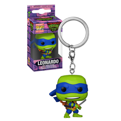 Funko Pocket POP! Keychain TMNT: Mutant Mayhem #72328 Leonardo - New, Mint Condition