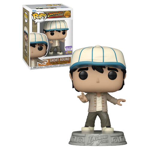 Funko POP! Movies Indiana Jones #1412 Short Round (Temple Of Doom) - 2023 San Diego Comic Con Limited Edition - New, Mint Condition