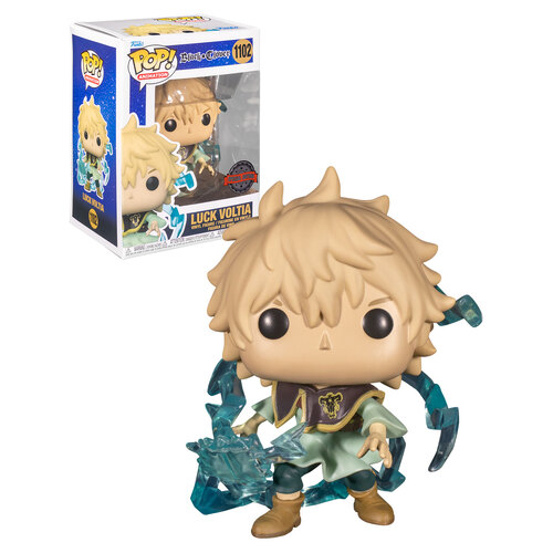 Funko POP! Animation Black Clover #1102 Luck Voltia - New, Mint Condition