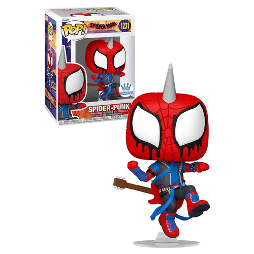 Funko POP! Marvel Spider-Man Across The Spider-Verse #1231 Spider-Punk - Limited Funko Shop Exclusive - New, Mint Condition