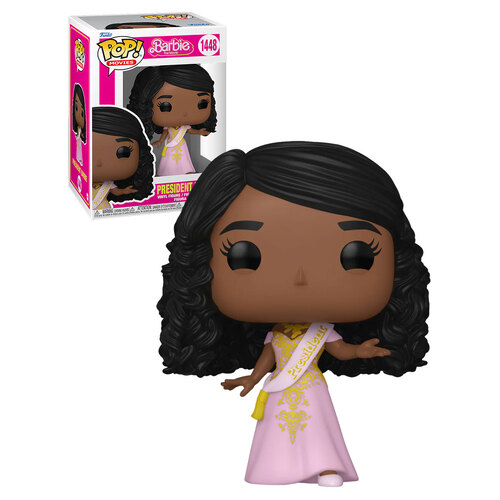 Funko POP! Movies Barbie The Movie #1448 President Barbie - New, Mint Condition