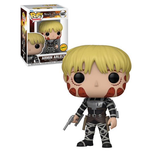 Funko POP! Animation Attack On Titan #1447 Armin Arlert - Limited Chase Edition - New, Mint Condition