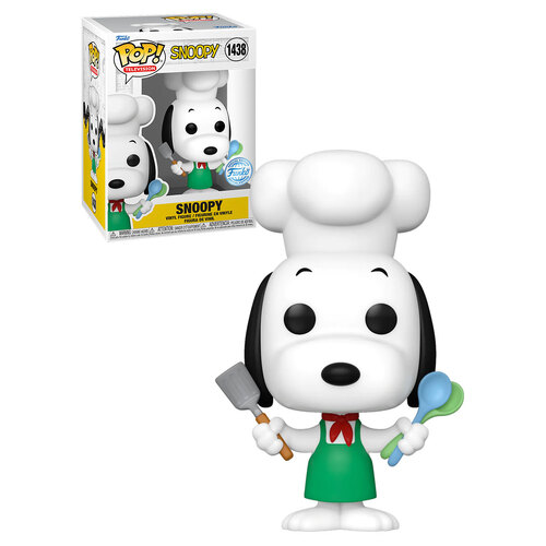 Funko POP! Television Peanuts Snoopy #1438 Snoopy (Chef) - New, Mint Condition