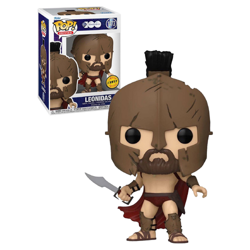Funko POP! Movies 300 (WB 100) #1473 Leonidas - Limited Chase Edition - New, Mint Condition