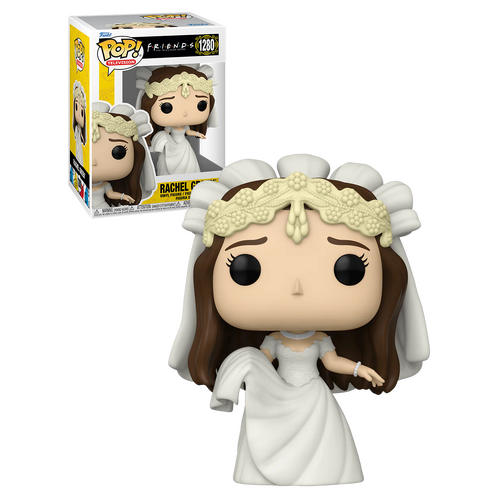 Funko POP! Television Friends #1280 Rachel Green (In Wedding Dress) - New, Mint Condition