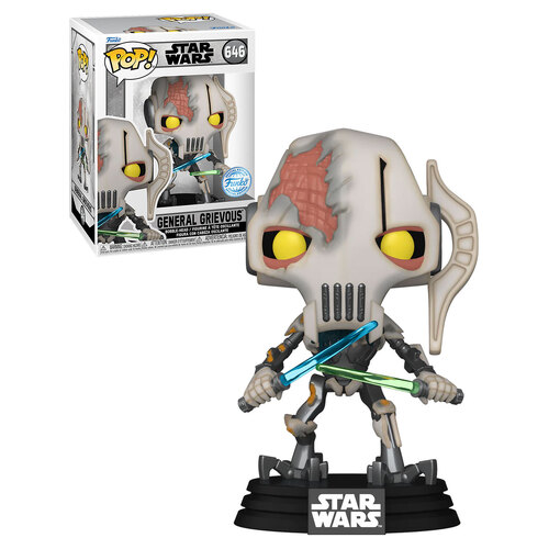 Funko POP! Star Wars Battlefront II #646 General Grievous (Battle-damaged) - New, Mint Condition