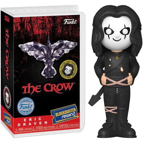Funko Blockbuster Rewind Figure - The Crow #70991 Eric Draven - New, Sealed