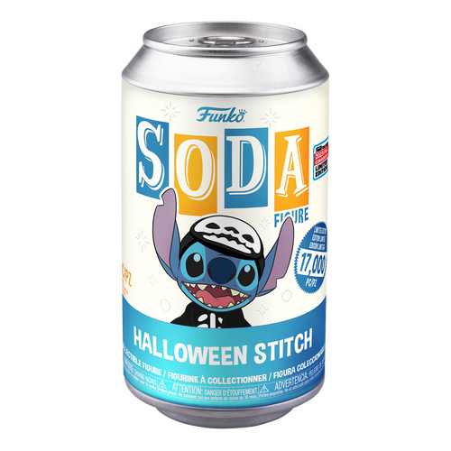 Funko Soda Disney Lilo & Stitch #75687 Halloween Stitch - 2023 New York Comic Con (NYCC) Limited Edition - New, Mint Condition