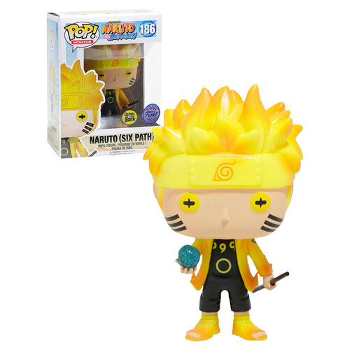 Funko POP! Animation Naruto Shippuden #186 Naruto (Six Path) Glows In The Dark - New, Mint Condition