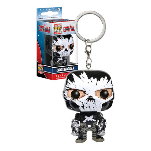 Funko Pocket POP! Keychain Captain America Civil War #09513 Crossbones - New, Mint Condition