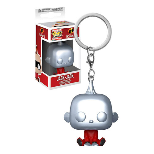 Funko Pocket POP! Keychain The Incredibles 2 #30199 Jack-Jack (Metallic) - New, Mint Condition